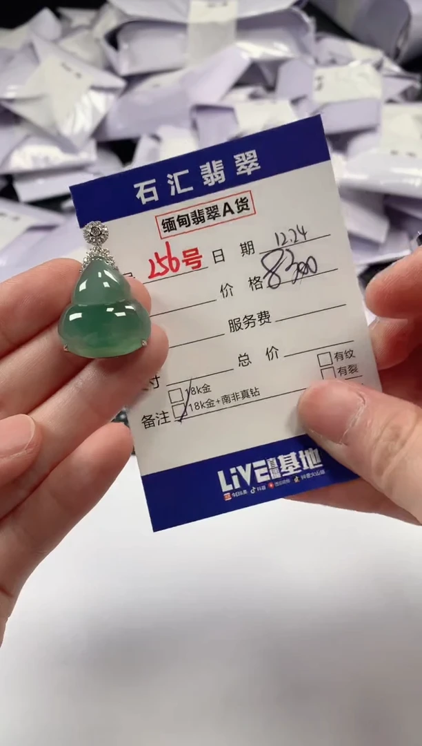颈饰未镶嵌翡翠1