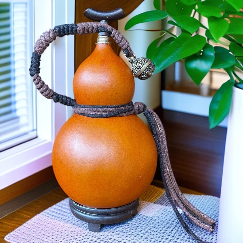 255非遗大漆工艺酒水葫芦（600ML左右）