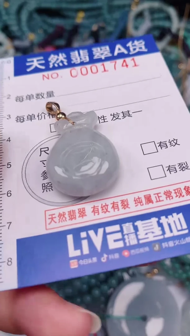 颈饰未镶嵌翡翠00001741