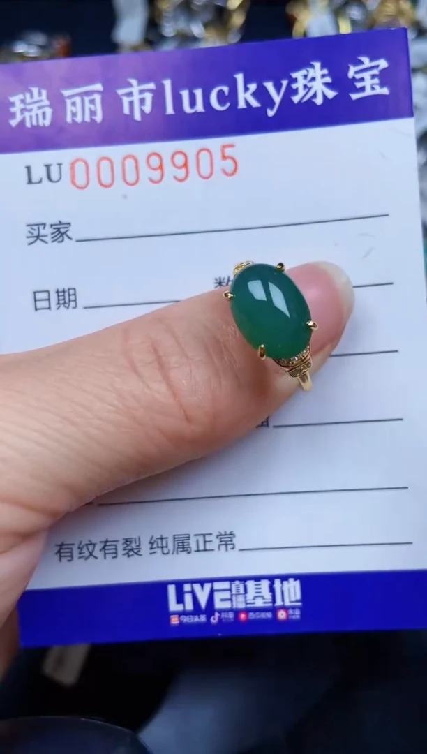 【闪购商品】翡翠颈饰银S925镶嵌9905