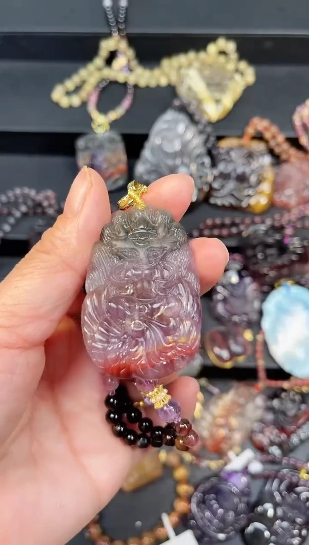 未镶嵌颈饰水晶【百晶灵儿】定制款