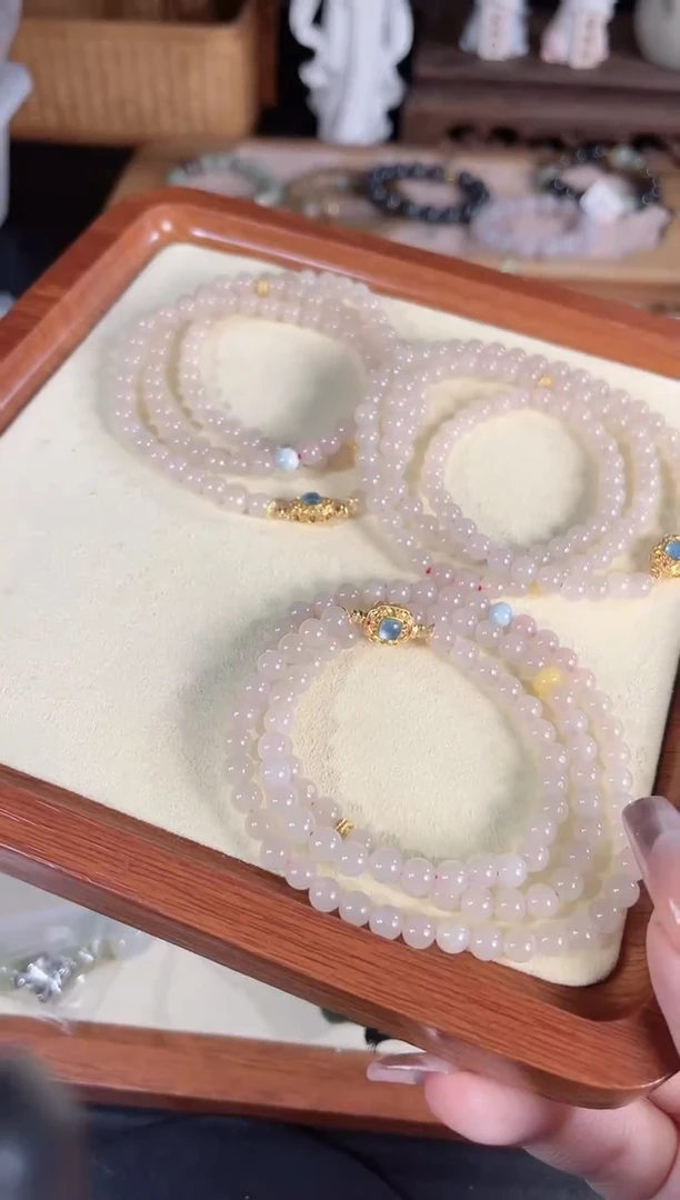 手链银S925镶嵌和田玉多样性发货其一