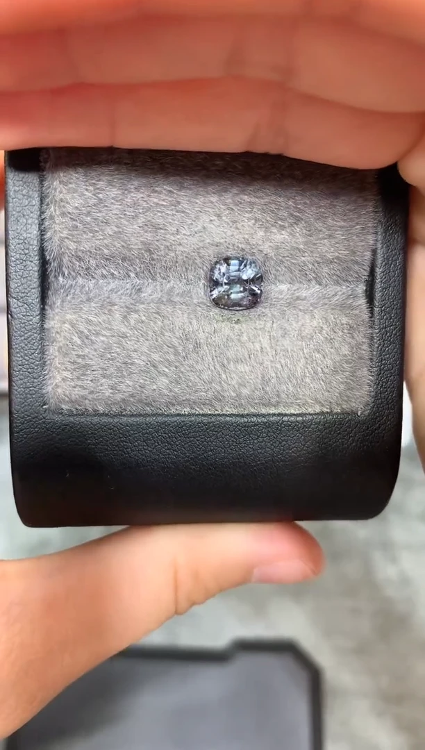 【闪购商品】定制尖晶石裸石未镶嵌枕型 灰蓝绿紫色调 2.30ct