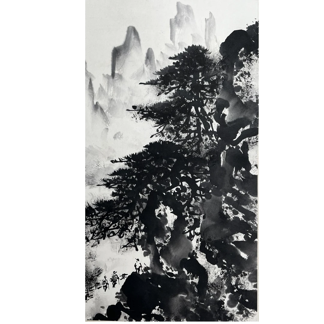 LOT.3175 《山水》60*36cm 纸本设色立轴