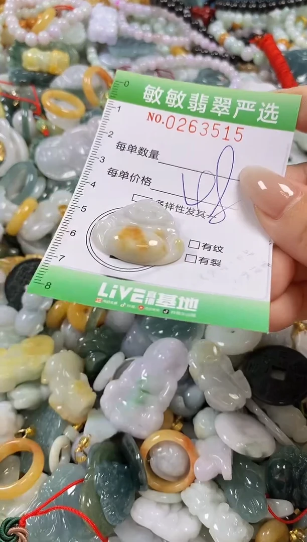 翡翠未镶嵌颈饰闪购0263515