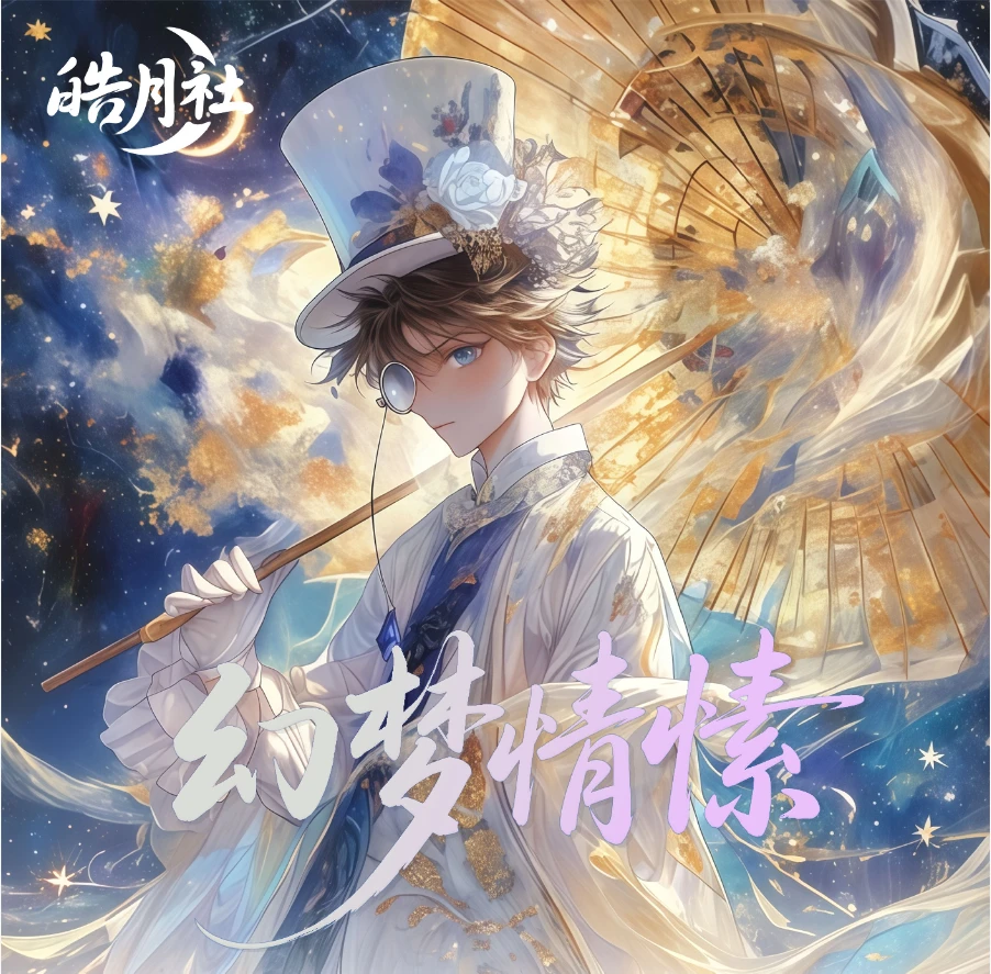 【八宝粥】皓月社【名侦探柯南】“幻梦情愫”–双折页明信片套组第一弹