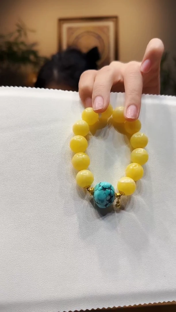 手链琥珀未镶嵌手链