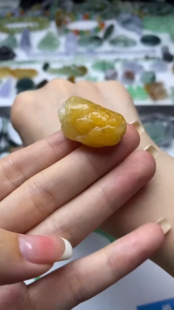 未镶嵌定制翡翠毛货定制不退不换