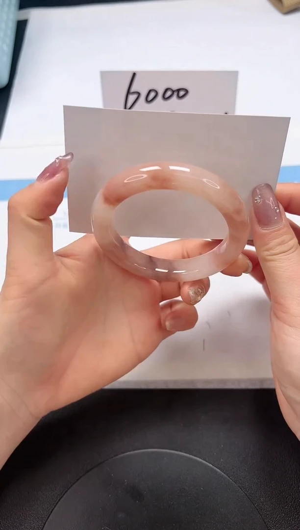 【闪购商品】石英质玉手镯未镶嵌A245-54.2