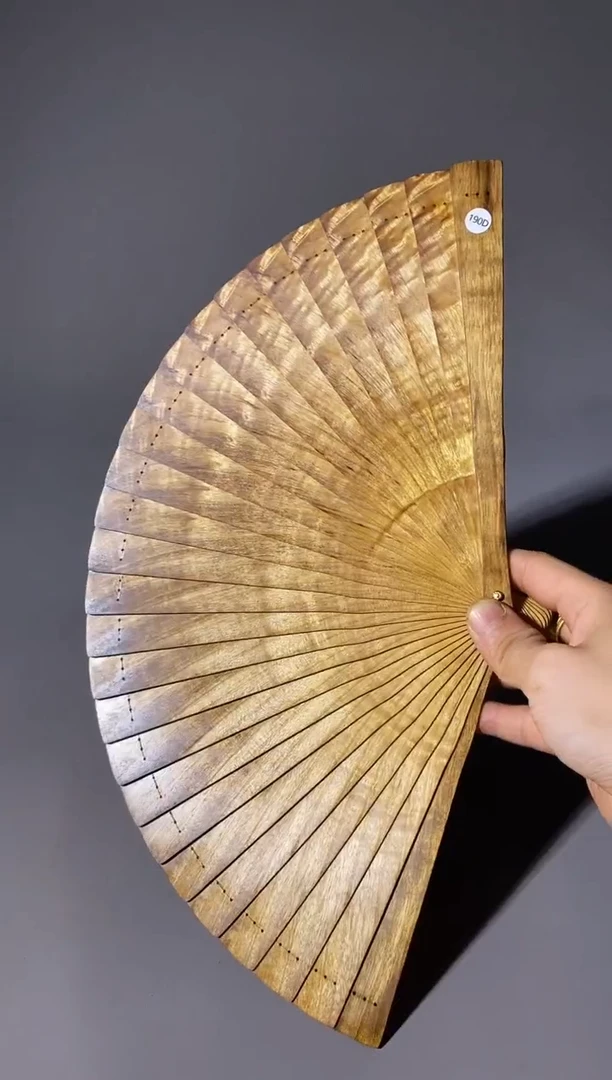 金丝楠号21cm小叶桢楠扇子