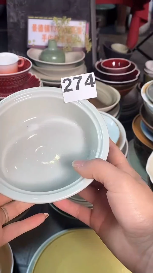 【闪购商品】碗274青花手绘甜品碗