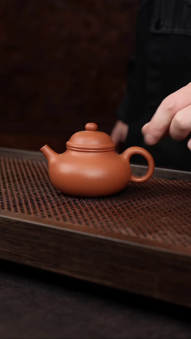 【闪购商品】紫砂茶壶老红泥容天
