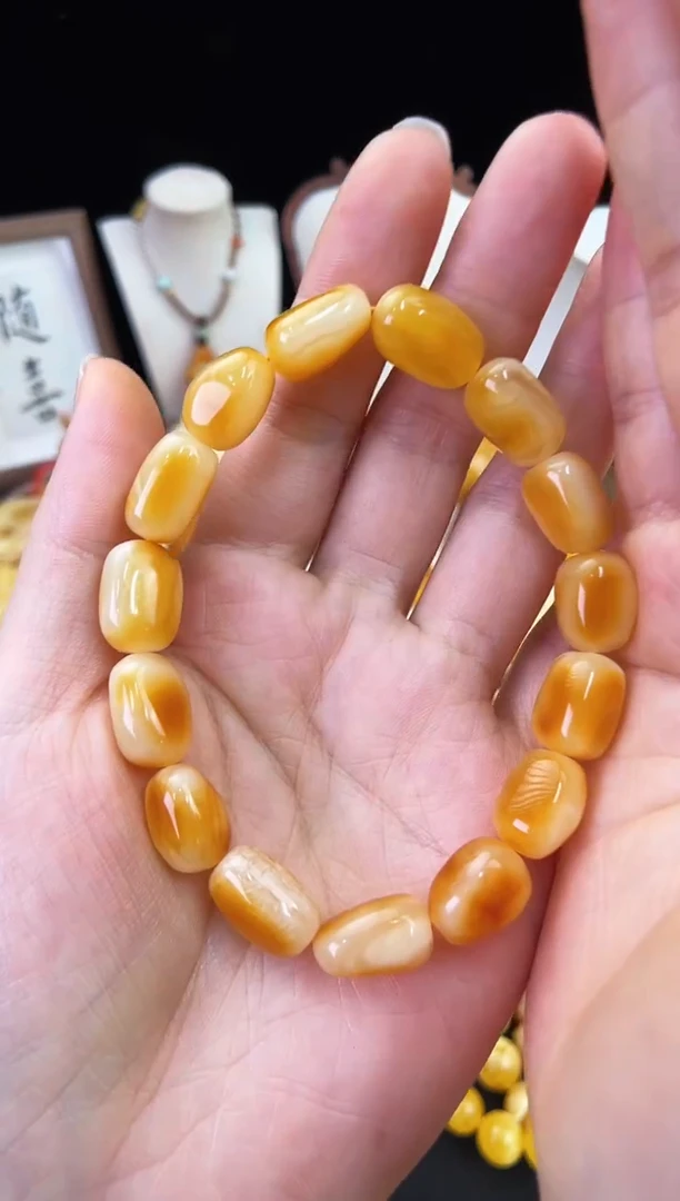 琥珀未镶嵌珠宝奇石柒月