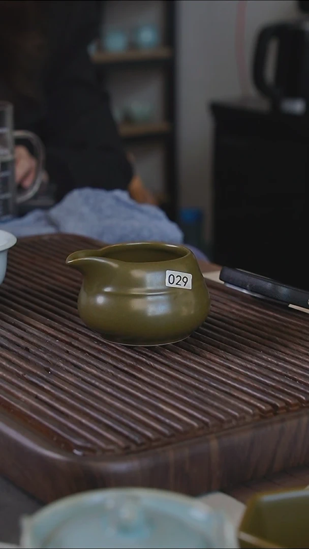 杯029号茶叶末公道杯孤品裸发