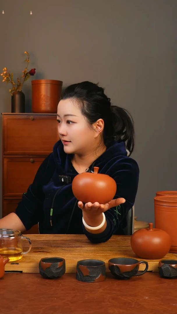 罐建水紫陶全手工茶叶罐细泥  漫典系列   斗茶罐（微瑕）