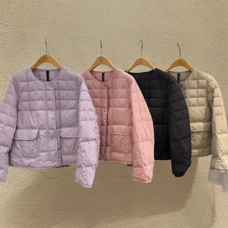 水淼25年冬季新品1560-时尚 休闲无胆短羽绒服