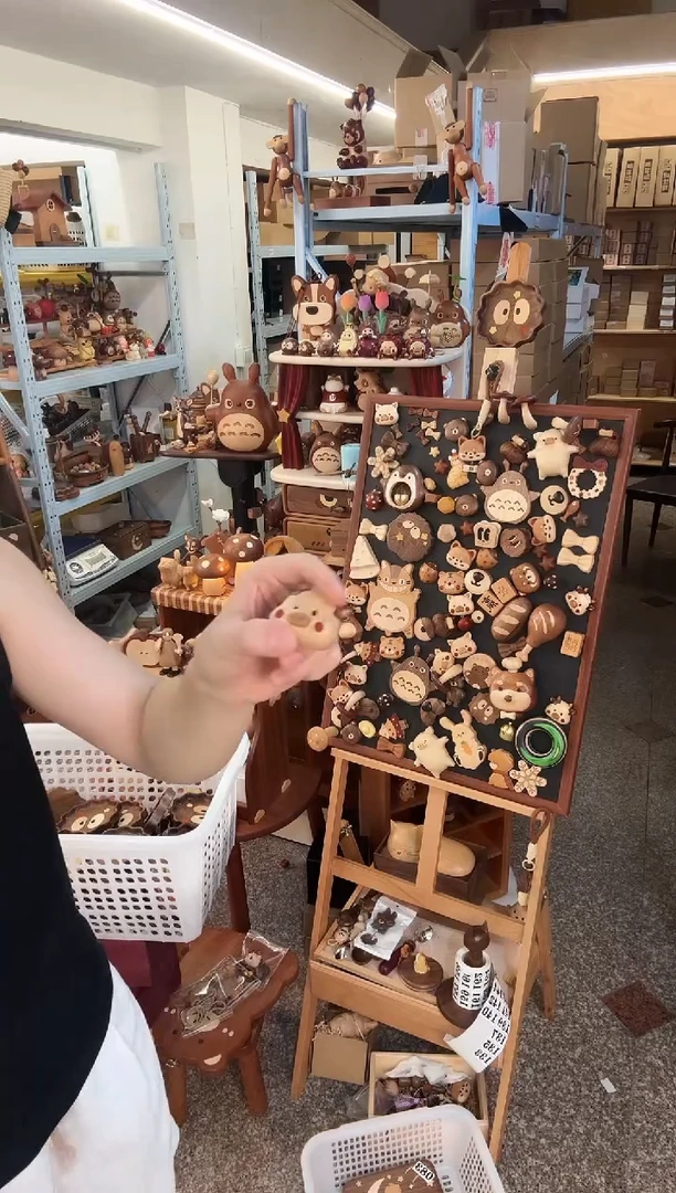 木牛头冰箱贴1个