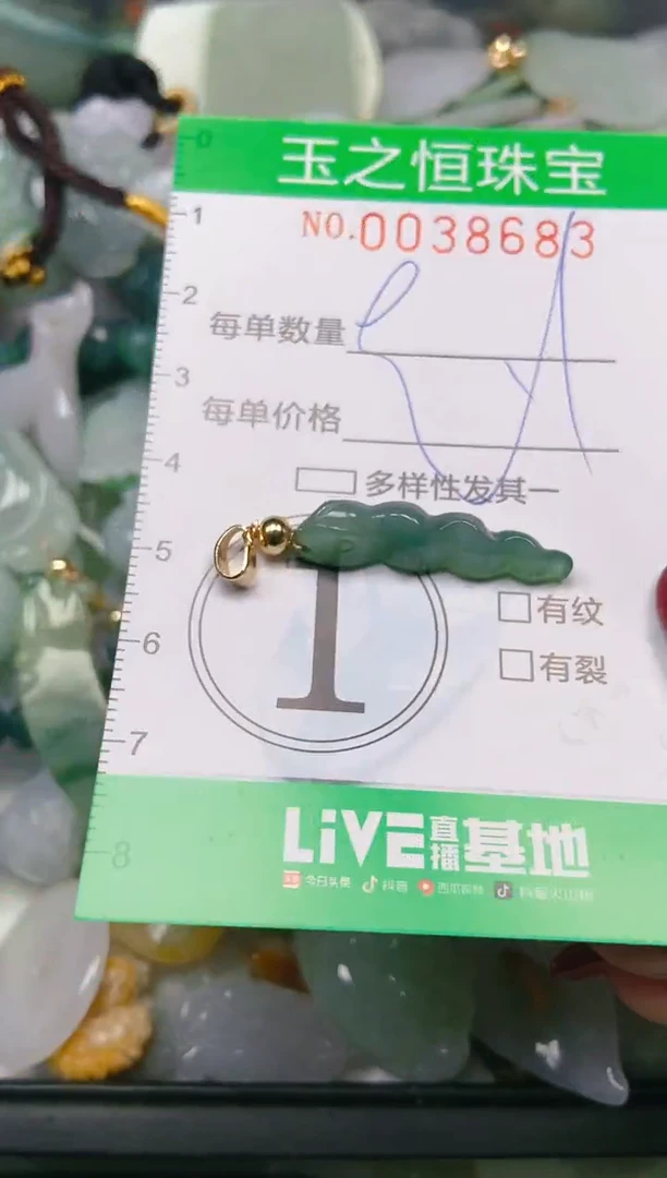 【闪购商品】翡翠颈饰未镶嵌闪购0038683