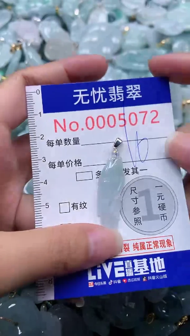 颈饰未镶嵌翡翠5072