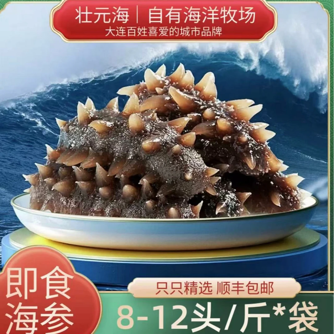 大连辽刺参8-12头顺丰包邮大连原产地一袋500g