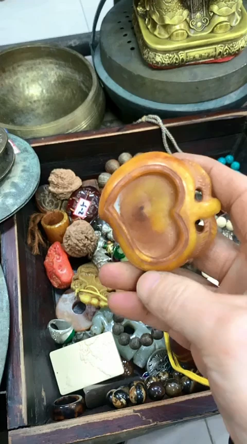 【闪购商品】一物一拍编号石笔洗桃形