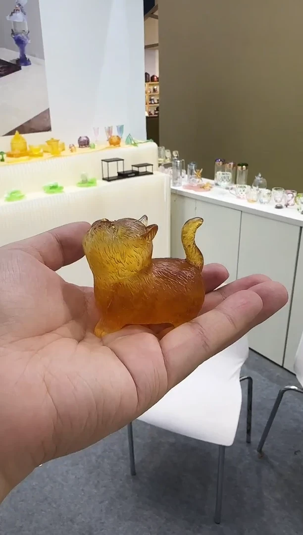 琉璃闪购富贵猫琥珀色