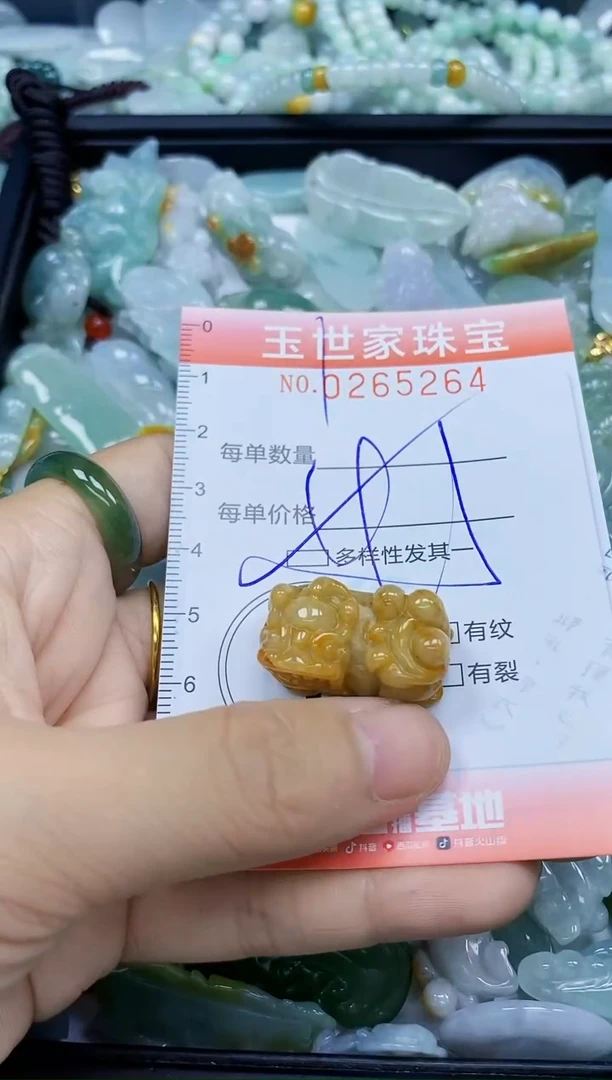 翡翠未镶嵌颈饰闪购0265264多样性发其一