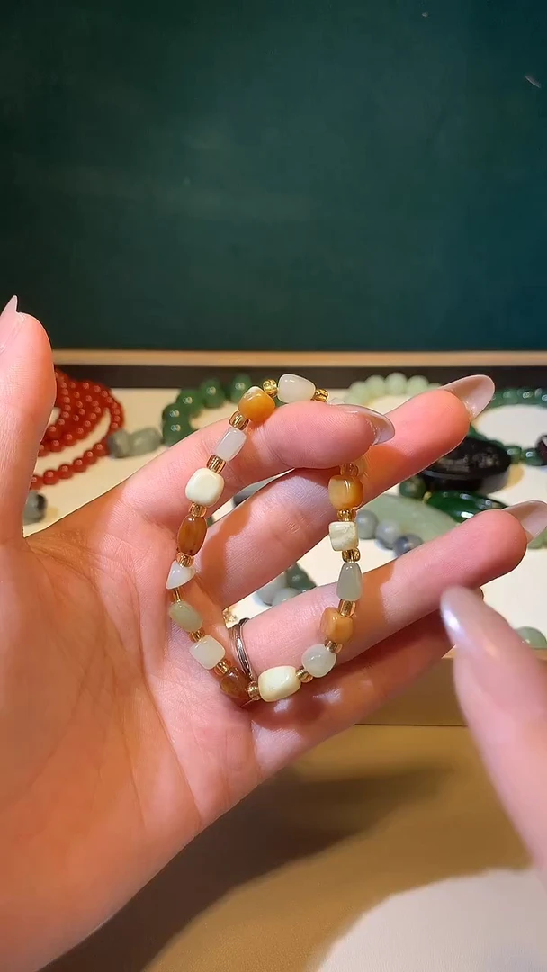 和田玉未镶嵌挂件a8