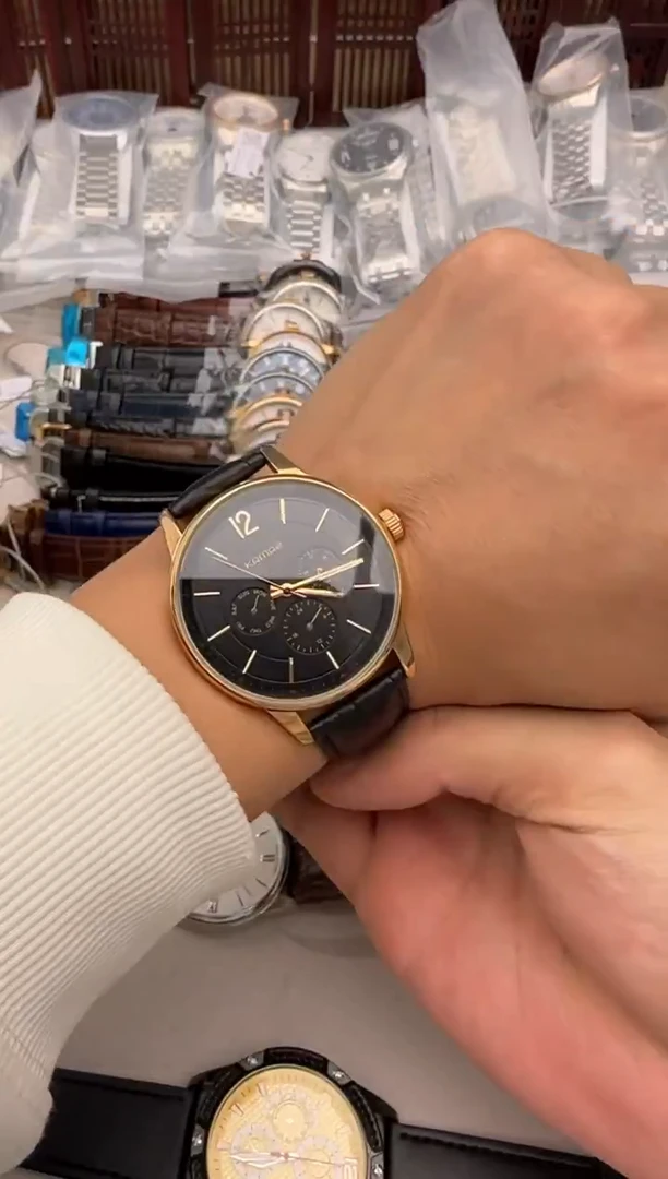 机械机芯精钢钢男士腕表全新尾货一物一拍