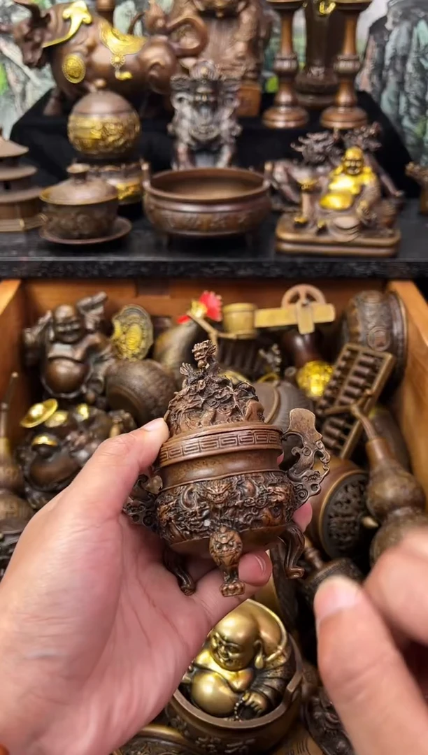 鹏哥铜器摆件 铜器摆件