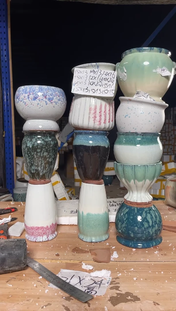 紫砂花盆宜兴紫砂粗陶花盆