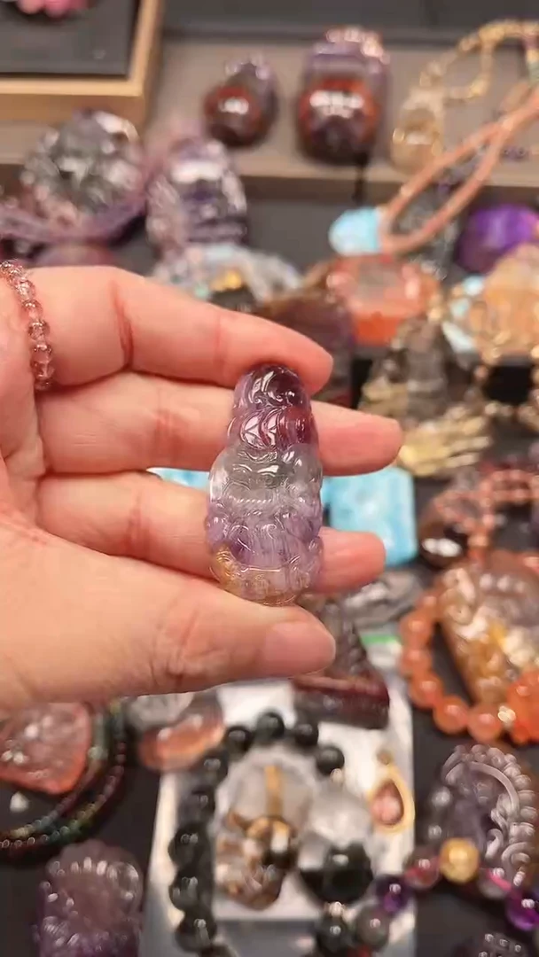 未镶嵌颈饰水晶【百晶灵儿】定制款