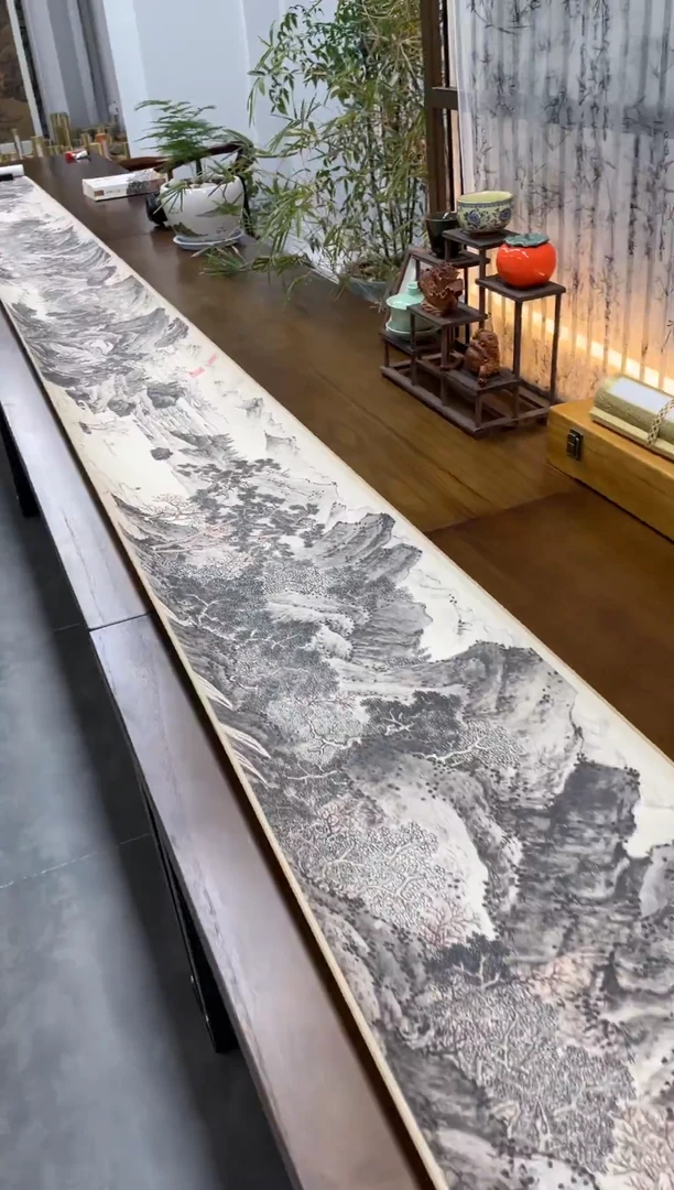 【复刻品】文徵明 桃源问津