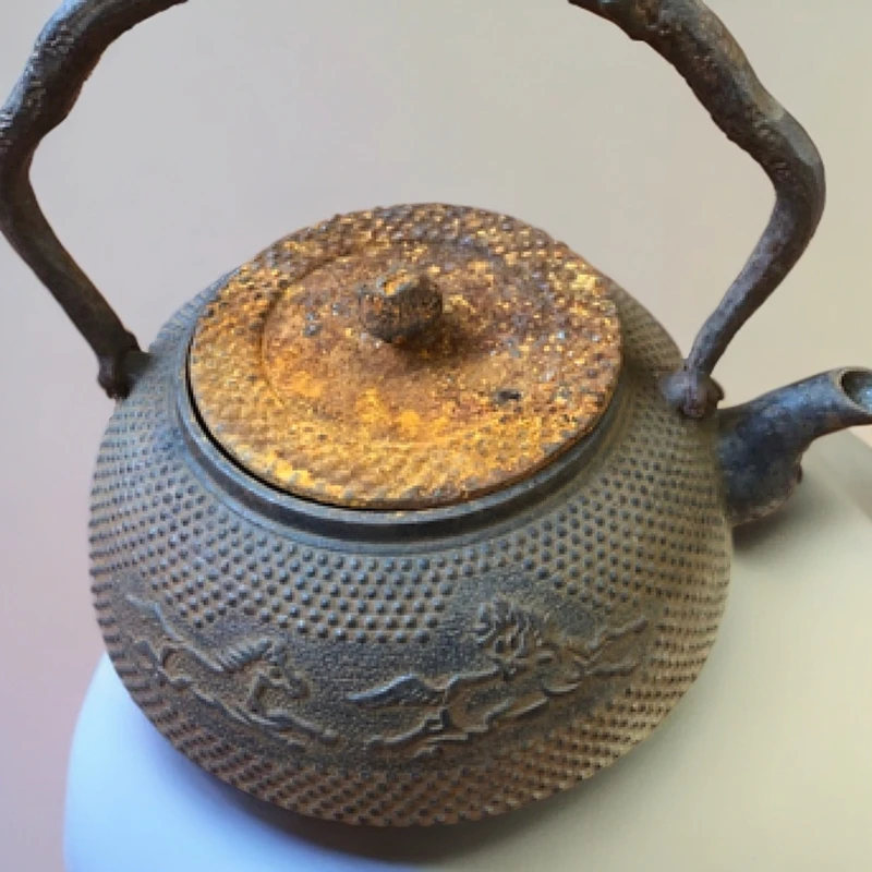 中古回流南部铁器铁骨茶壶