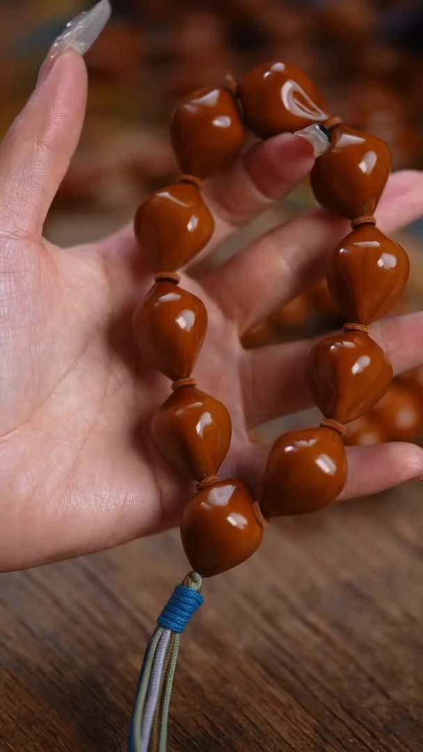 橄榄核手串/手链21mm 蒜头10籽