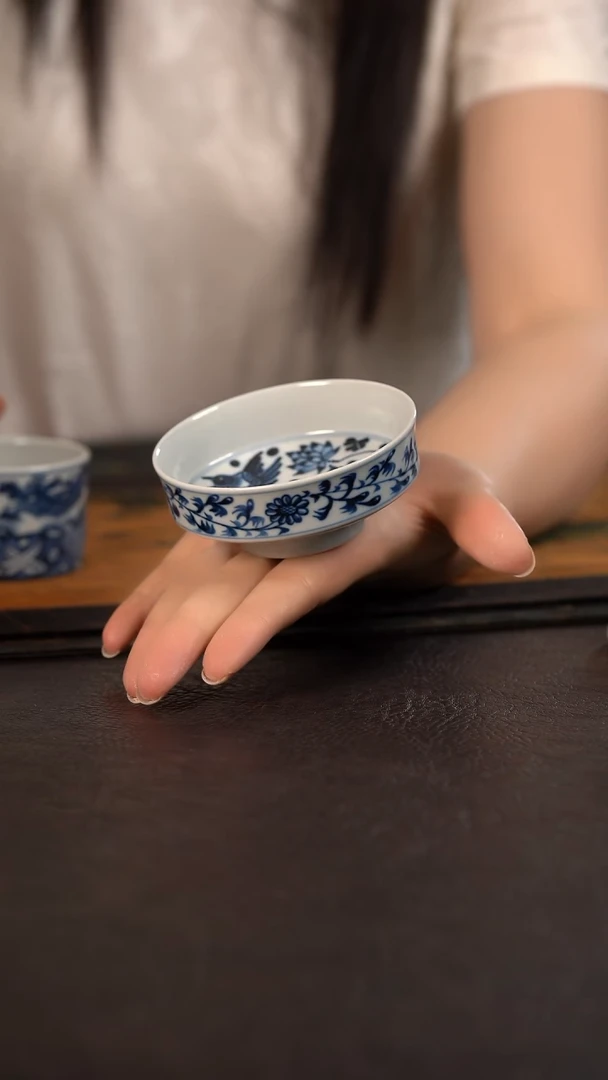 活动价赏君慕元鸳鸯马蹄普洱杯