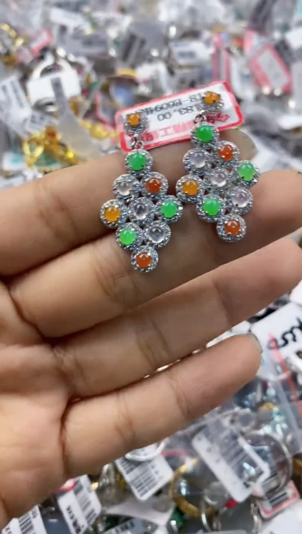 银S925镶嵌戒指翡翠3333----9