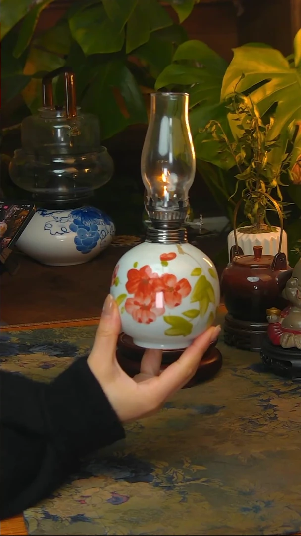 【闪购商品】景德镇陶瓷手工灯摆件