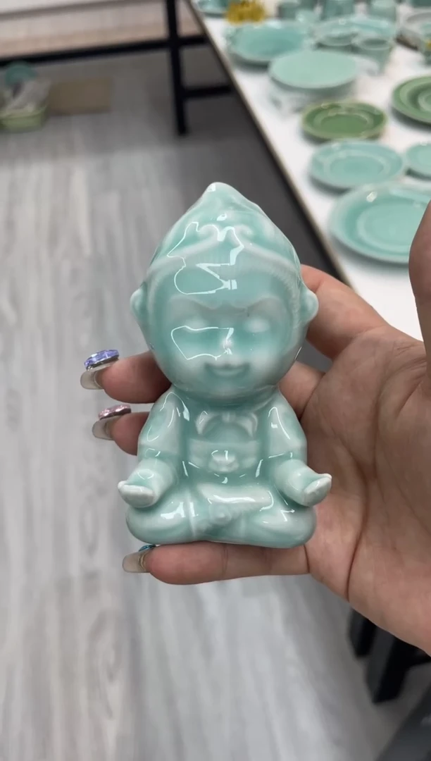 特价福利 微瑕 慧仙青瓷