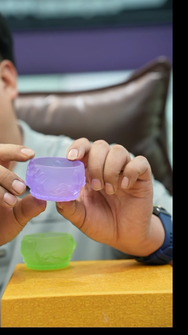 手工艺品琉璃古法琉璃杯子摆件