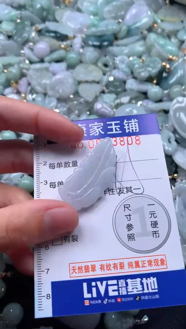 颈饰未镶嵌翡翠3808