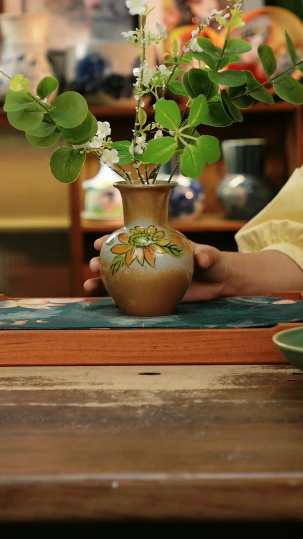 杯景德镇纯手工釉下彩精品茶具水杯
