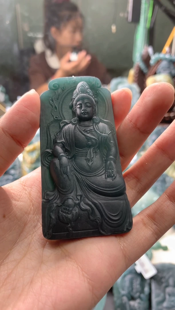 未镶嵌定制翡翠小*。翡翠毛货不退不换11.3