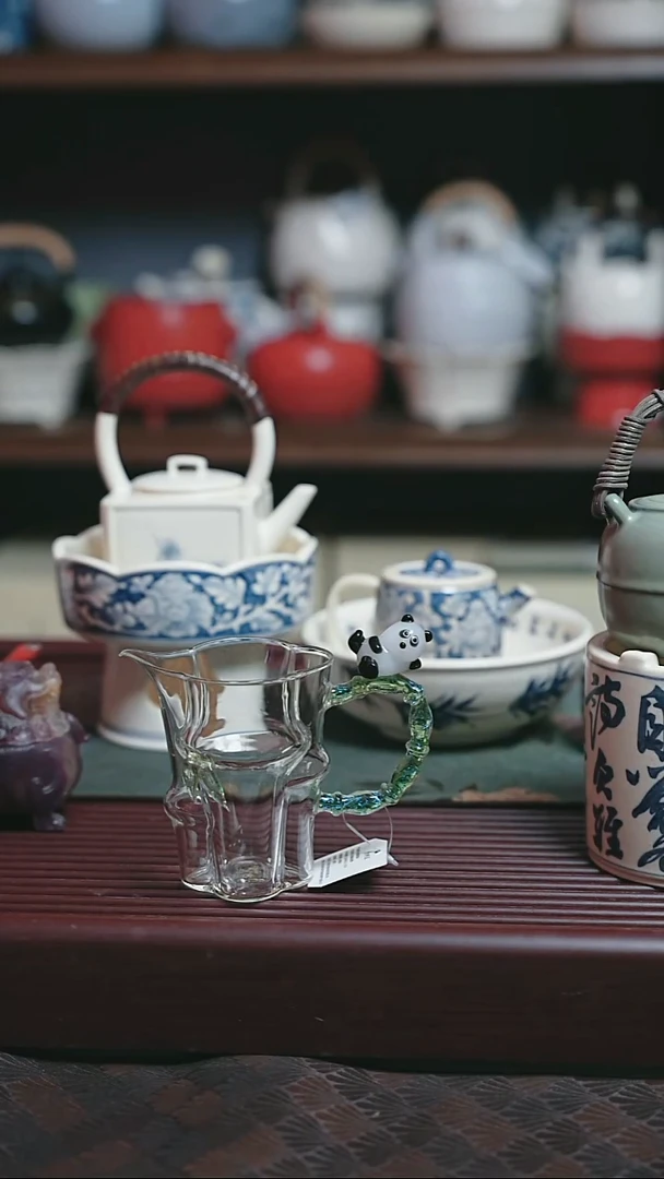 萌*琦晶焱公道杯熊猫