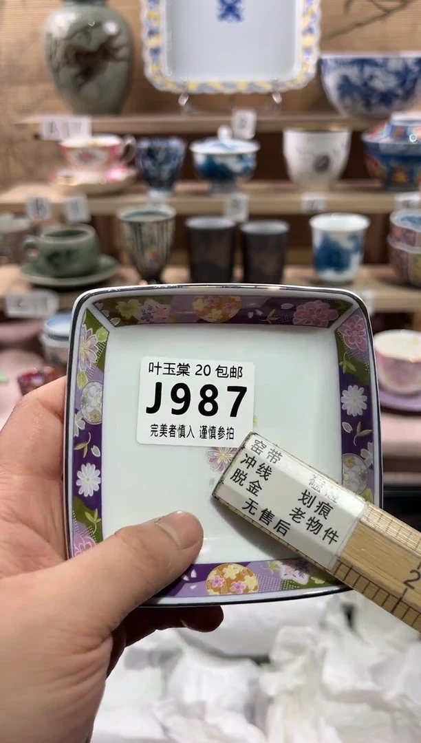 【闪购商品】瓷片当天满20米包邮J987