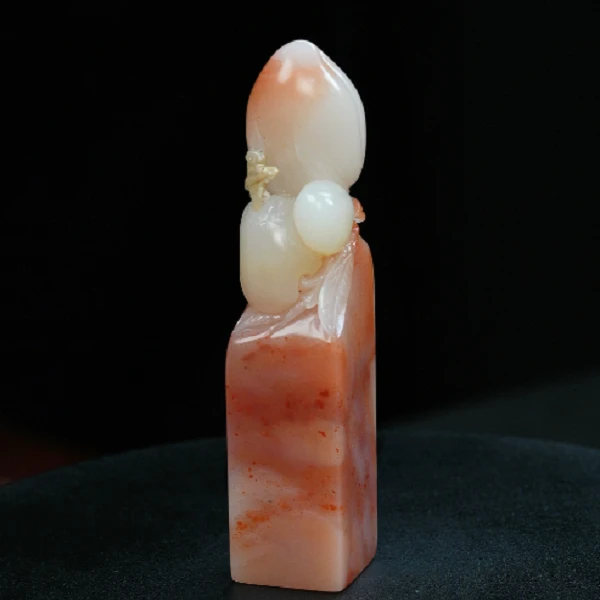 寿山-芙蓉石寿桃