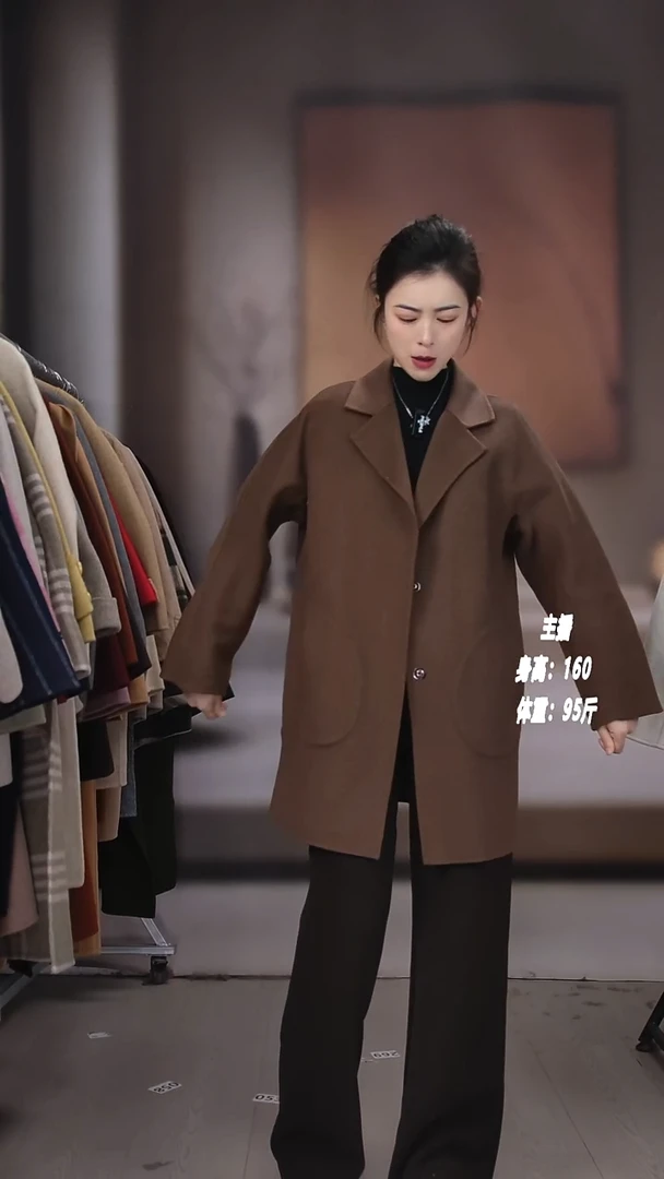 长 短款羊羊大衣187