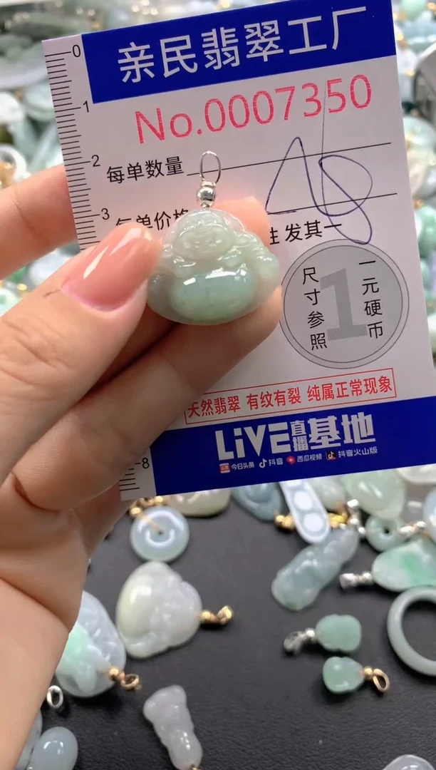 颈饰未镶嵌翡翠7350