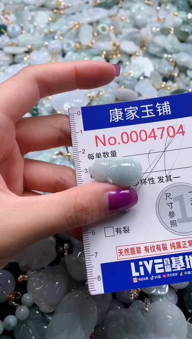 颈饰未镶嵌翡翠4704
