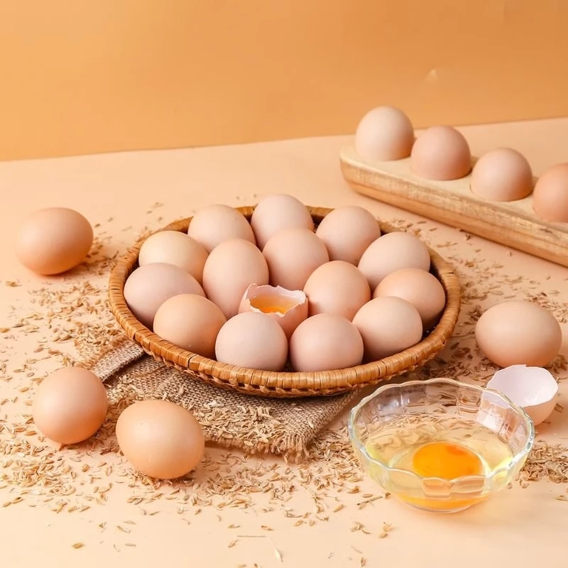 贵州梵净山五谷鸡蛋30枚/盒【富硒可生食无抗生素】